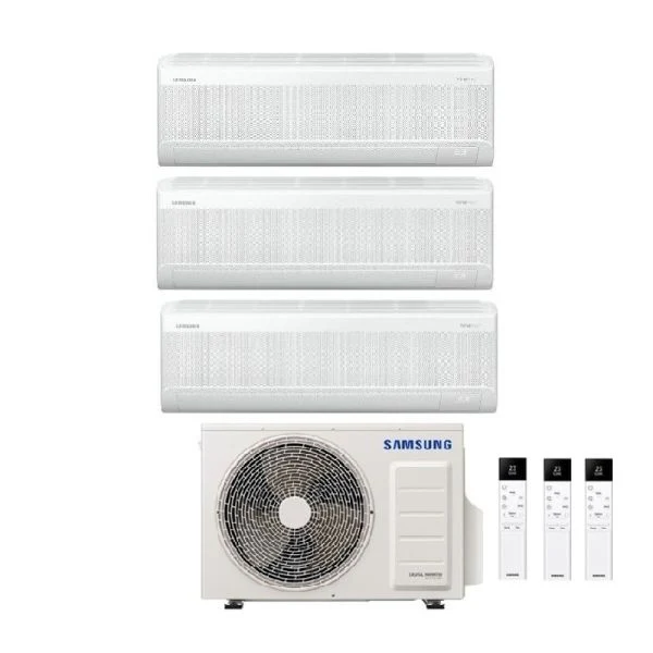 CLIMATIZZATORE SAMSUNG WINDFREE AVANT S2 TRIALSPLIT 7000+9000+9000+AJ052TXJ INVERTER R32 WI-FI - immagine 2